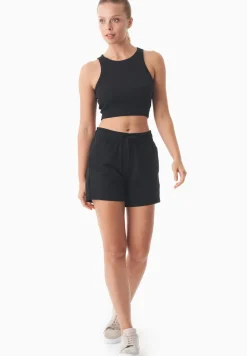 Sabbrina Light Organic Cotton Sweatshorts Black<ORGANICATION Cheap