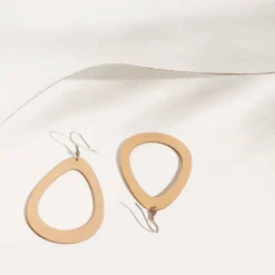 Sade Raindrop Grande Korvakorut Kierrätettyä nahkaa<Viaminnet Store