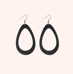 Sade Raindrop Grande Korvakorut Kierrätettyä nahkaa<Viaminnet Store