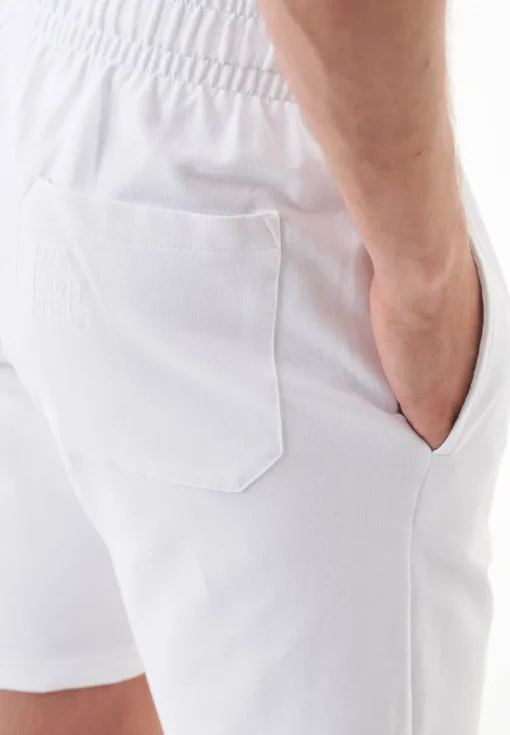 Sahin Light Organic Cotton Sweatshorts White<ORGANICATION Hot