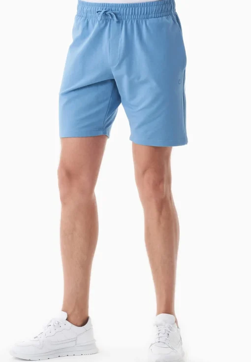 Sahin Light Organic Cotton Sweatshorts Blue Fog<ORGANICATION Best Sale