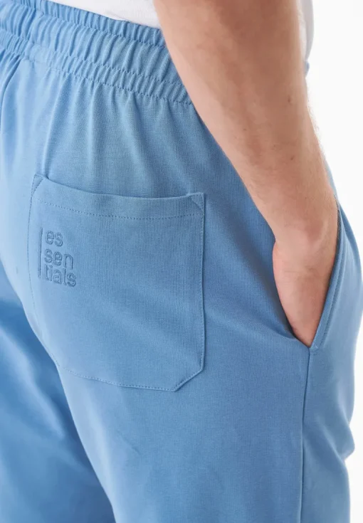Sahin Light Organic Cotton Sweatshorts Blue Fog<ORGANICATION Best Sale