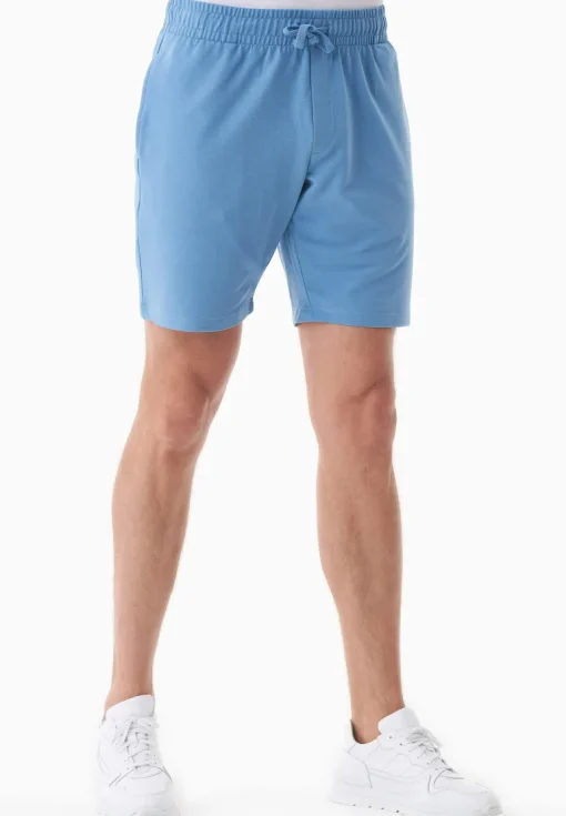 Sahin Light Organic Cotton Sweatshorts Blue Fog<ORGANICATION Best Sale