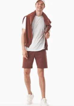 Sahin Light Organic Cotton Sweatshorts Coffee Brown<ORGANICATION Best