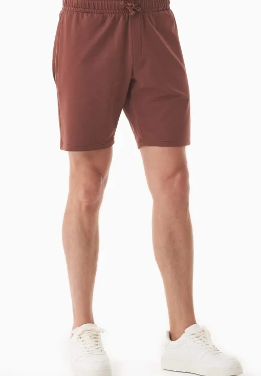 Sahin Light Organic Cotton Sweatshorts Coffee Brown<ORGANICATION Best