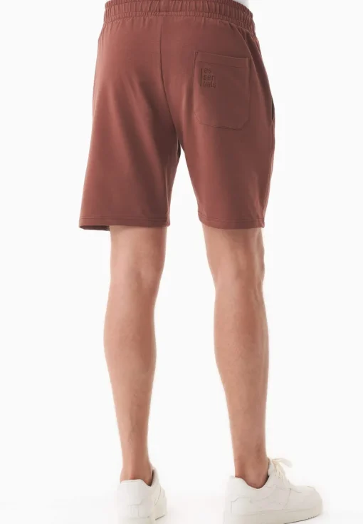 Sahin Light Organic Cotton Sweatshorts Coffee Brown<ORGANICATION Best