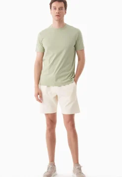 Sahin Light Organic Cotton Sweatshorts Off White<ORGANICATION Best