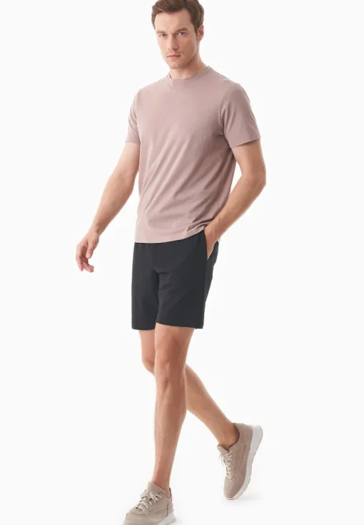 Sahin Light Organic Cotton Sweatshorts Black<ORGANICATION Cheap