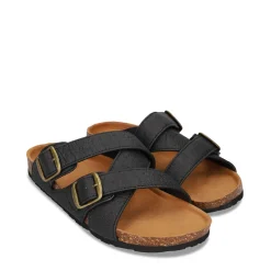 Samet Sandaalit Musta<NAE Vegan Shoes Fashion