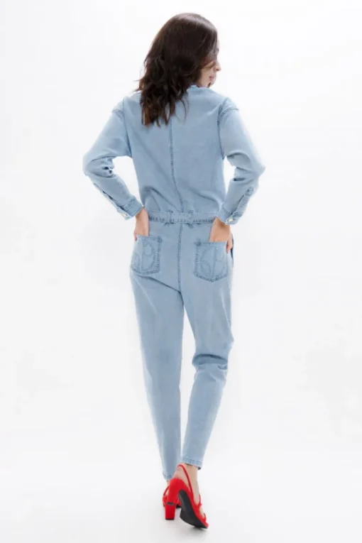 San Francisco SFO Denim Boilersuit Sky<1 People Discount