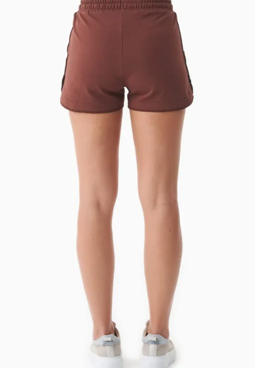 Sanndra Light Organic Cotton Sweatshorts Coffee Brown<ORGANICATION Best