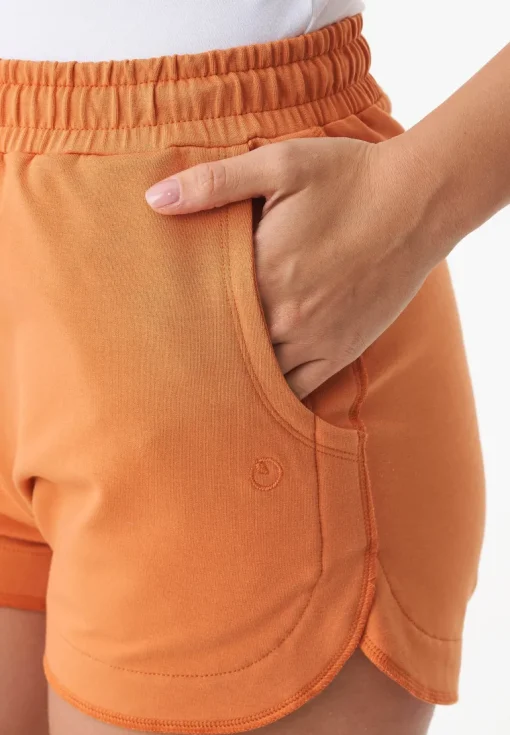 Sanndra Light Organic Cotton Sweatshorts Apricot Tan<ORGANICATION Shop