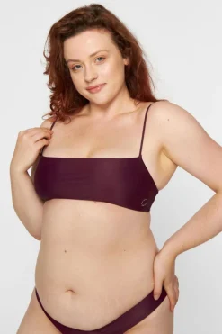 Sanur Bandeau Bikini Top Deep<Copenhagen Cartel Cheap