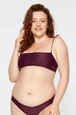 Sanur Bandeau Bikini Top Deep<Copenhagen Cartel Cheap