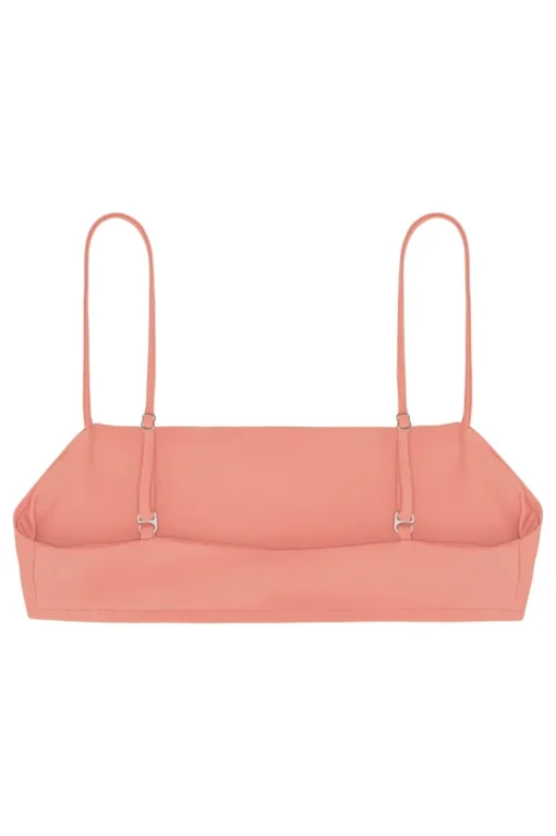 Sanur Bandeau Bikini Top Coral<Copenhagen Cartel Fashion