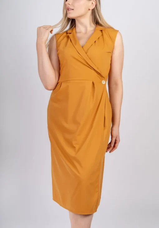 Sara Dress Orange<AYANI Cheap