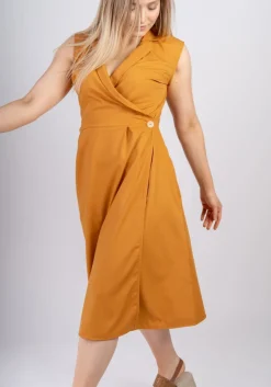 Sara Dress Orange<AYANI Cheap