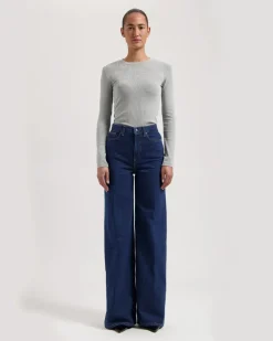Sara High Loose Jeans Stone Indigo<MUD Jeans Sale
