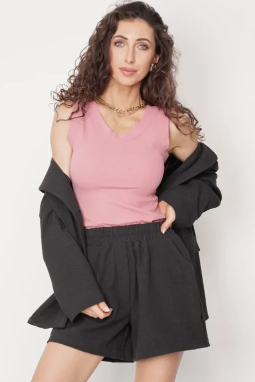 Sari Toppi Vaaleanpunainen<ANGELL Fashion