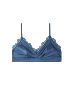 Satiininen Pitsibralette Murrettu Sininen<UNDERSTATEMENT Best