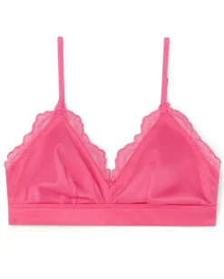 Satiini-Pitsi Bralette Bubblegum Pinkki<UNDERSTATEMENT Sale