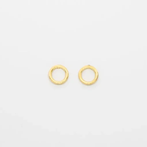 Satin Circle Nappikorvakorut<fejn jewelry Sale