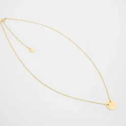 Satin Disc Kaulakoru<fejn jewelry Store