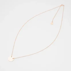 Satin Disc Kaulakoru<fejn jewelry Store