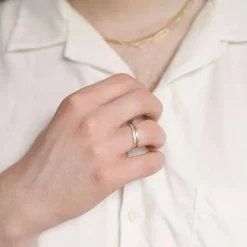 Satin Sormus<fejn jewelry New