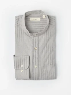 Scurido Flannel Shirt Grey<Carpasus Cheap