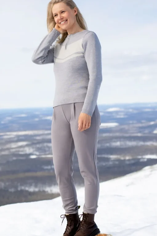 Selja Merino Chino Pants Grey<Kalla Active Cheap