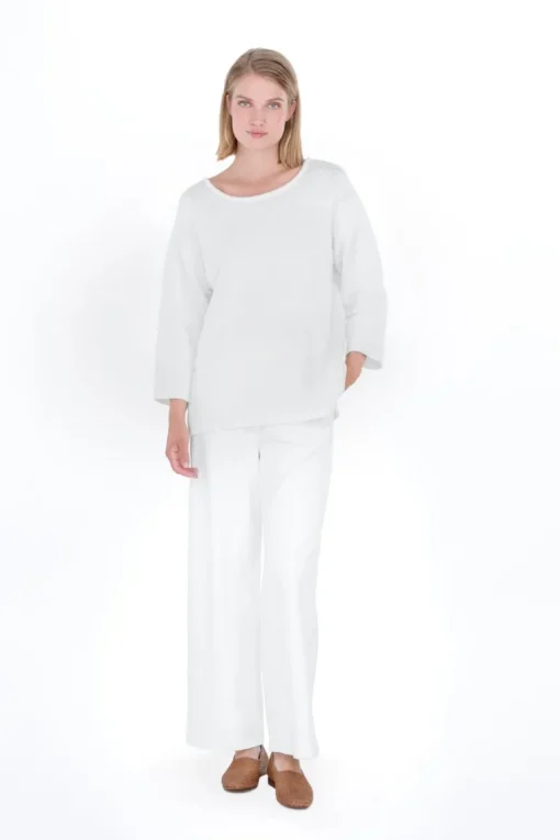 Senso Trousers White<FALLA FINLAND Cheap