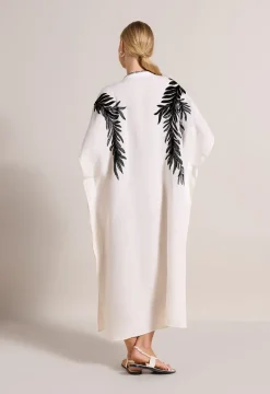 Serina Kaftan Dress Antique White<Scarlett Poppies Store
