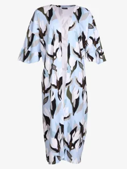 Shana Kietaisumekko/Takki Flowertile Blue<Aarrelabel New