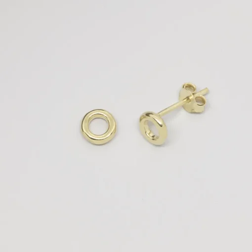 Shiny Circle Nappikorvakorut<fejn jewelry Flash Sale