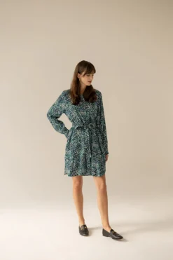 Shirt Dress Small Print<Enteliér Store