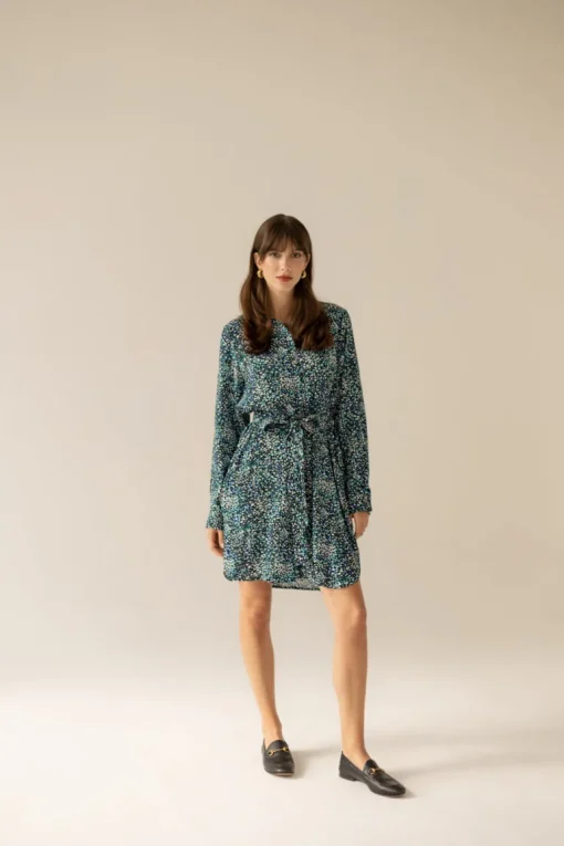 Shirt Dress Small Print<Enteliér Store