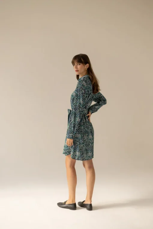 Shirt Dress Small Print<Enteliér Store