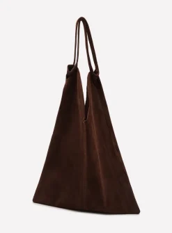Shopper Bag Rin Suede Mousse Au Chocolat<ZAMT Online