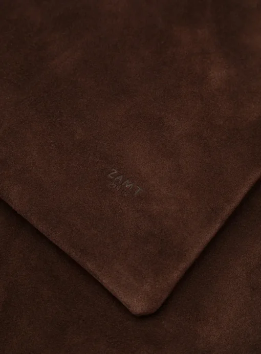 Shopper Bag Rin Suede Mousse Au Chocolat<ZAMT Online