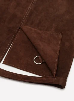 Shopper Bag Rin Suede Mousse Au Chocolat<ZAMT Online
