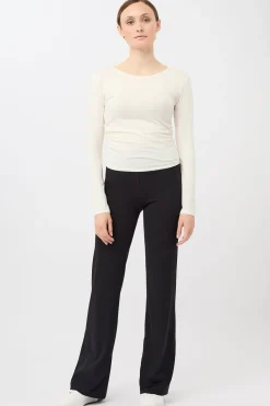Side Ruffled Longsleeve White<MANDALA Flash Sale