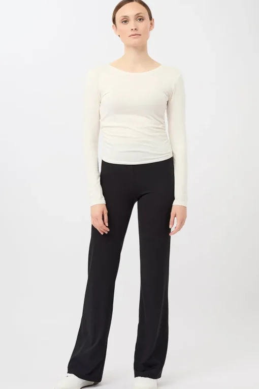 Side Ruffled Longsleeve White<MANDALA Flash Sale