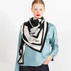 Silk Scarf Circle Art<Studio Heijne Online