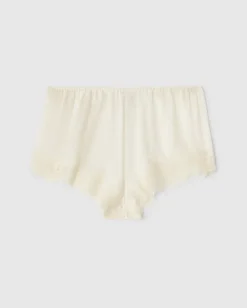 Silkki Shortsit Valkoinen<UNDERSTATEMENT Discount