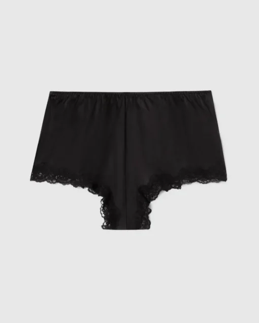 Silkkiset Shortsit Musta<UNDERSTATEMENT New
