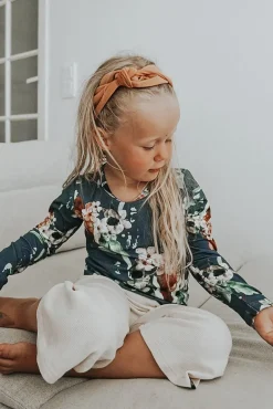 Sininen kukka t-paita LS<KAIKO Store