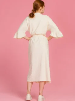 Sissy Kietaisumekko/Takki Creme Dot<Aarrelabel Hot