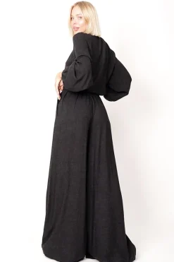 Skye Wide Leg Pants Graphite<ANGELL Store