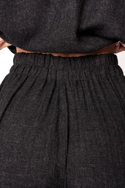 Skye Wide Leg Pants Graphite<ANGELL Store